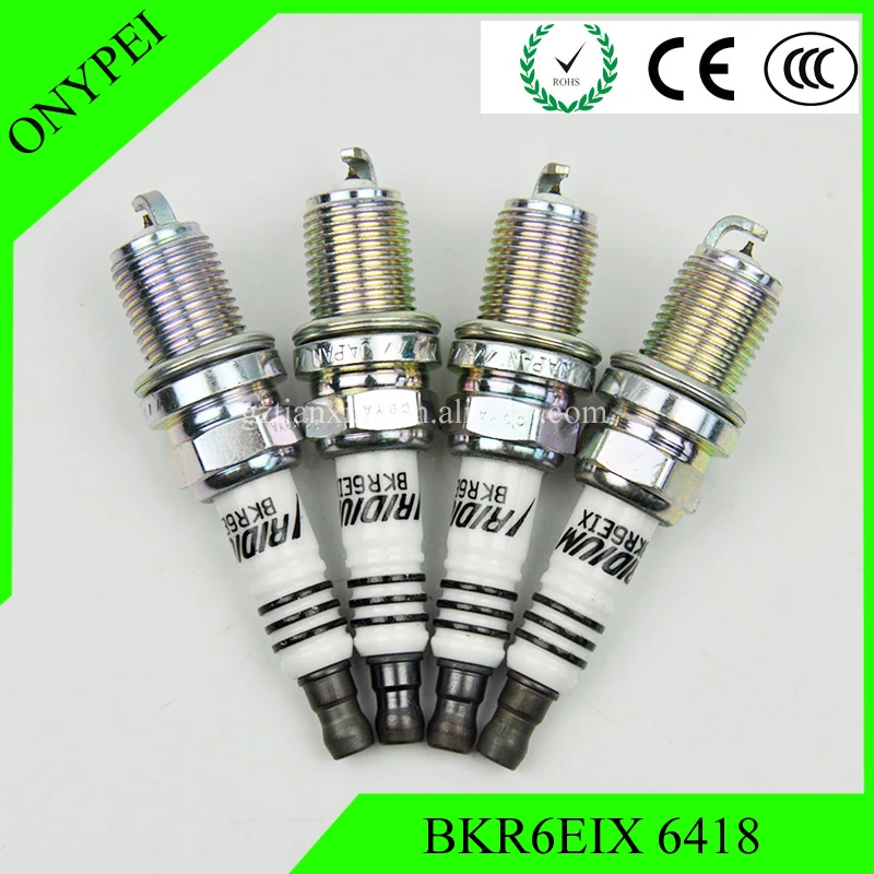 4 шт. BKR6EIX 6418 IRIDIUM Power свечи зажигания для BMW Suzuki Volvo Porsche BKR6EIX-6418 | Автомобили и