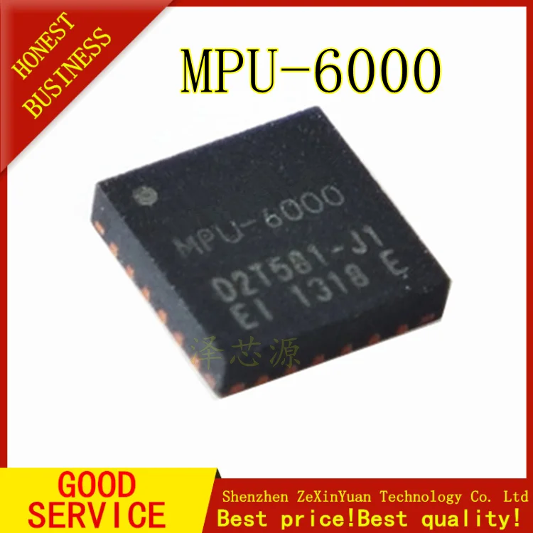 2 шт. 10 Φ MPU6000 гироскоп/акселерометр 6 осей 24QFN IC лучшее качество.|Запасные части| |
