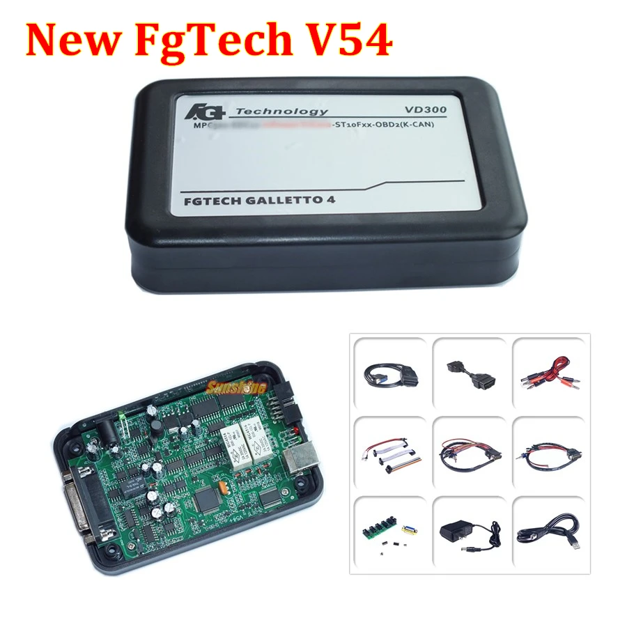 Программатор электронной сигареты Galletto FgTech v54 BDM многоязычный программатор