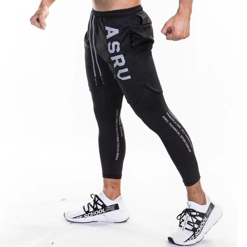 TWTOPSE 2 IN 1 Cycling Pants Quick Dry Men MTB Mountain Road Bike Bicycle Anti-sweat Outdoor Sports trousers | Спорт и развлечения