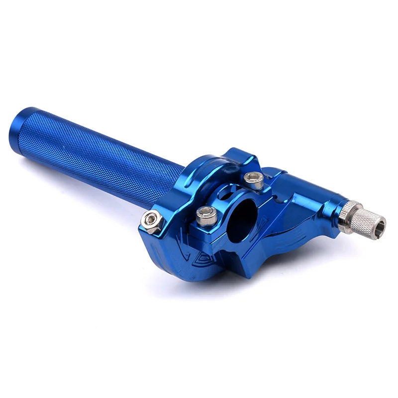 CNC Aluminum Motorcycle 22mm Throttle Grips Settle Twist Gas Handle for Kawasaki Yamaha Dirt Pit Bike Universal | Автомобили и