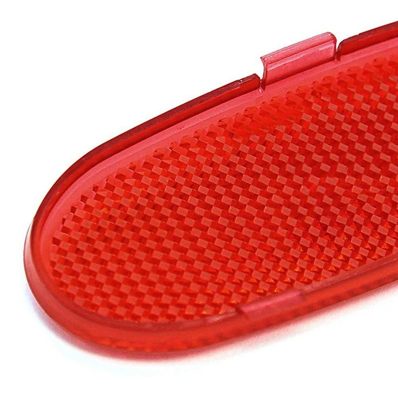 

Front Door Interior Panel Trim Reflector Red Replacement for Dodge Ram 1500 2500 3500 5179299AA