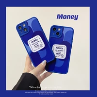 klein blue phone case for iphone 13 pro max 12 11 pro max x xr xs max 7 8 plus soft phone back case