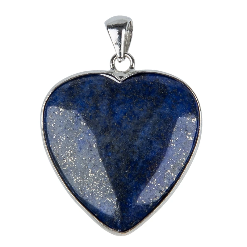 

Ожерелье с подвеской в форме сердца лазурита, 1,22 дюйма