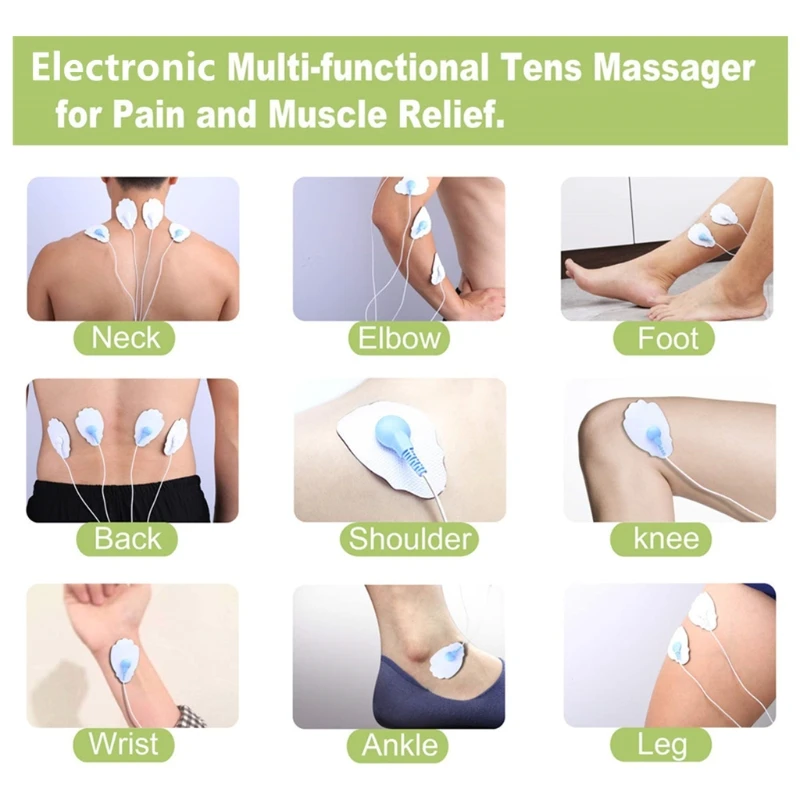

Dual Channel 24 Modes Muscle Stimulator for Pain Relief Therapy Pulse Massager