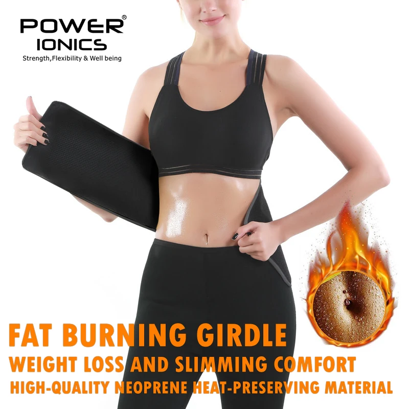 2021 New Women Waist Trainer Neoprene Belt Weight Loss Cincher Body Shaper Tummy Control Strap Slimming Sweat Fat Burning Girdle |