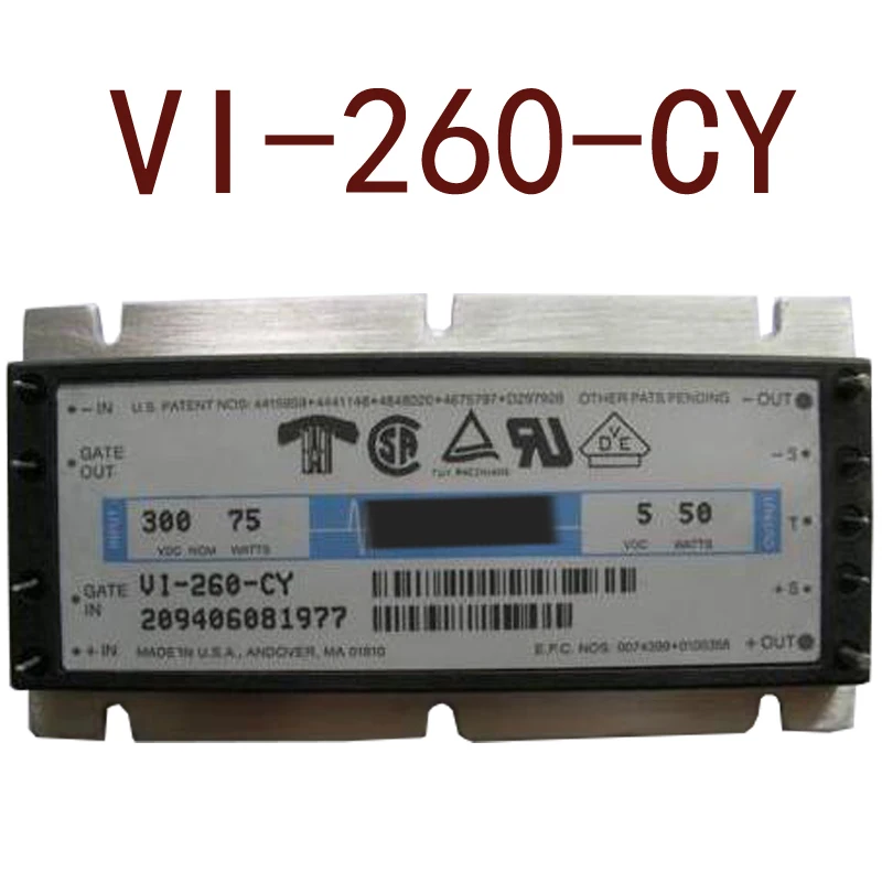 

Original-- VI-260-CY DC 300V-5V 50W 10A 1 year warranty ｛Warehouse spot photos｝