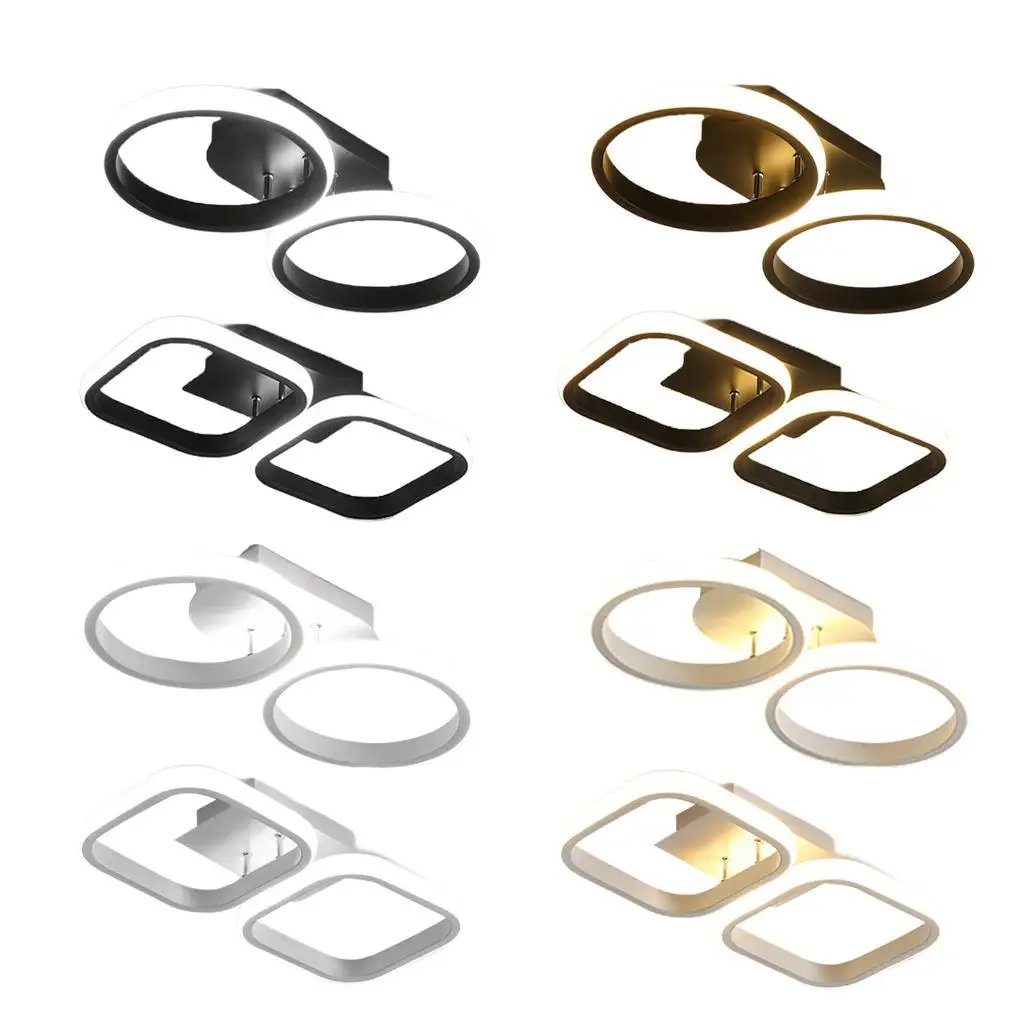 

Ceiling Light, LED Ceiling Lamp, for Bathroom Balcony Hallway Kitchen Living Room, Warm/White Bathroom Lamp