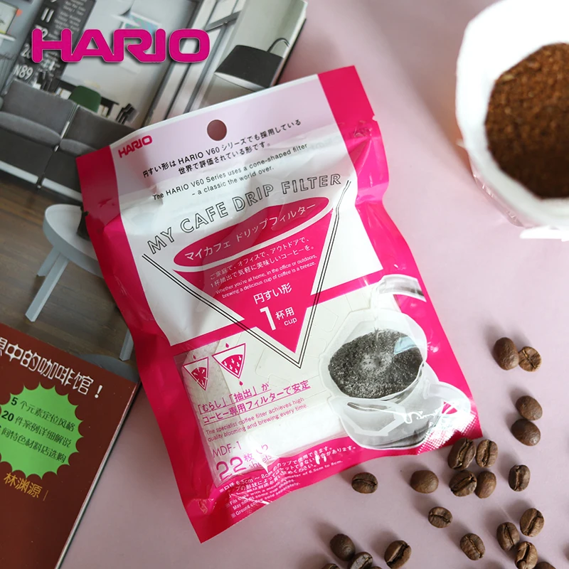 Япония Hario капельного Кофе цедильного мешка Портативный заячьи уши с Стиль