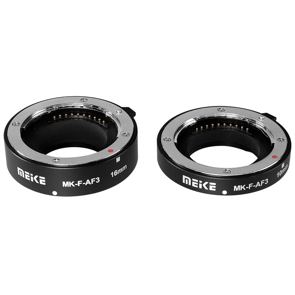 Металлическая макро-удлинительная трубка с автофокусом Meike для Fujifilm MK-F-AF3 XT2 X-T20 XT3 XT100 (art.: 3a36ff99dc2) - 3a36ff99dc2