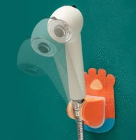 cartoon shower bracket rack 2 pcslot shower head fixed base bathroom accessories