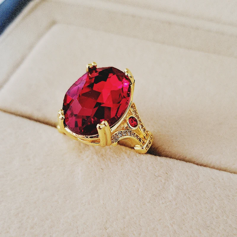 Новинка 2020 обручальное кольцо с овальным камнем синего зеленого желтого