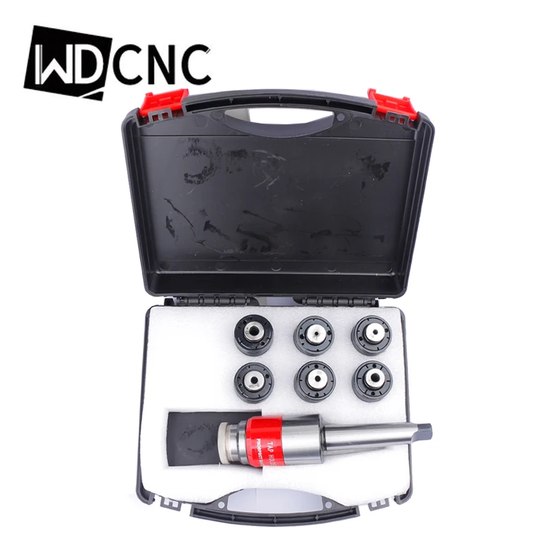 

MTA2 MTA3 MTA4 G0312 holder with 6pcs G3 collets Telescoping torque protection tap tool holder TER Tapping collet Floating