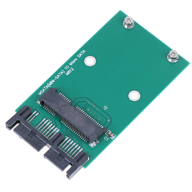 1 шт. Mini PCIe PCI e mSATA 3x5 см SSD до 8 &quotMicro SATA адаптер преобразователь карты|Кабели для