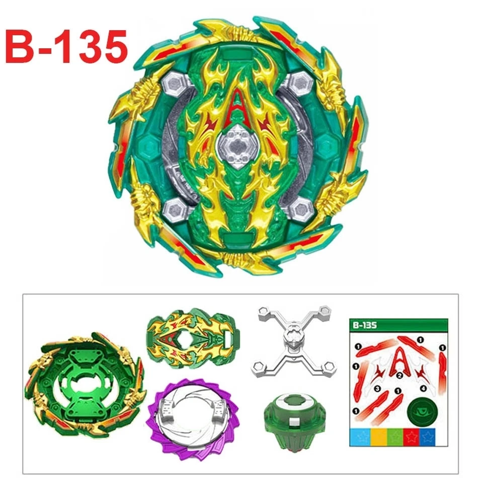 Пусковые установки Takara Tomy Bey Bay Burst Blow Up B 122 B142 B143 B140 Арена лезвия Dreno Fafnir Феникс спиннинг игрушки - Цвет: b135