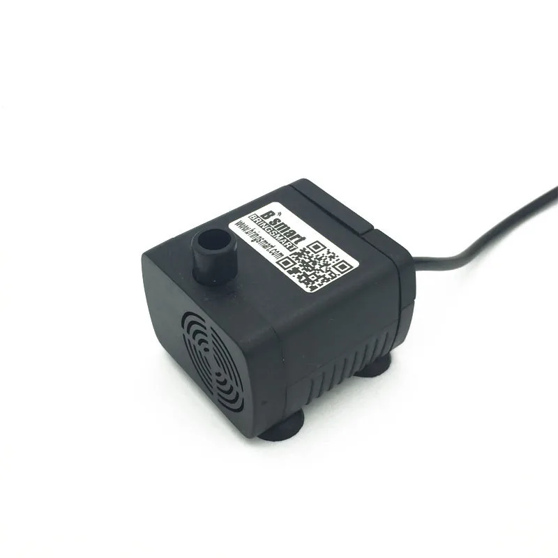 SR280T USB мини аквариум циркуляционный насос фонтана 12V с большой расход 320-460L/ч