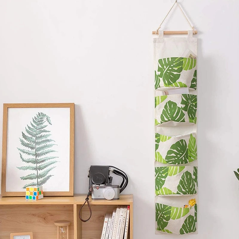 

Storage Bag Hanging on the Door, Waterproof Closet Storage Rack, Linen Storage Bag, 2 Pieces