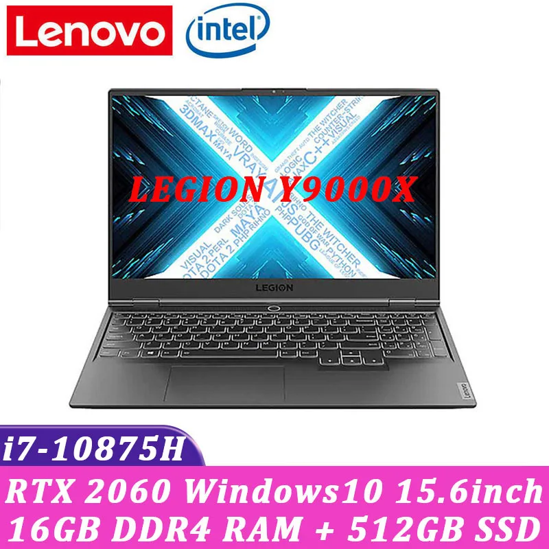 

Ультратонкий игровой ноутбук Lenovo Y9000X, 2021 дюйма, 16 ГБ ОЗУ, 512 SSD