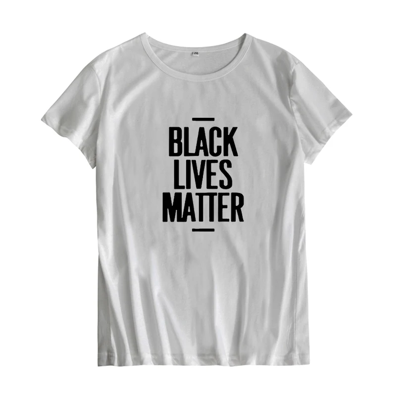 Черная история прав поговорка Harajuku уличная черная Жизнь Материя футболка