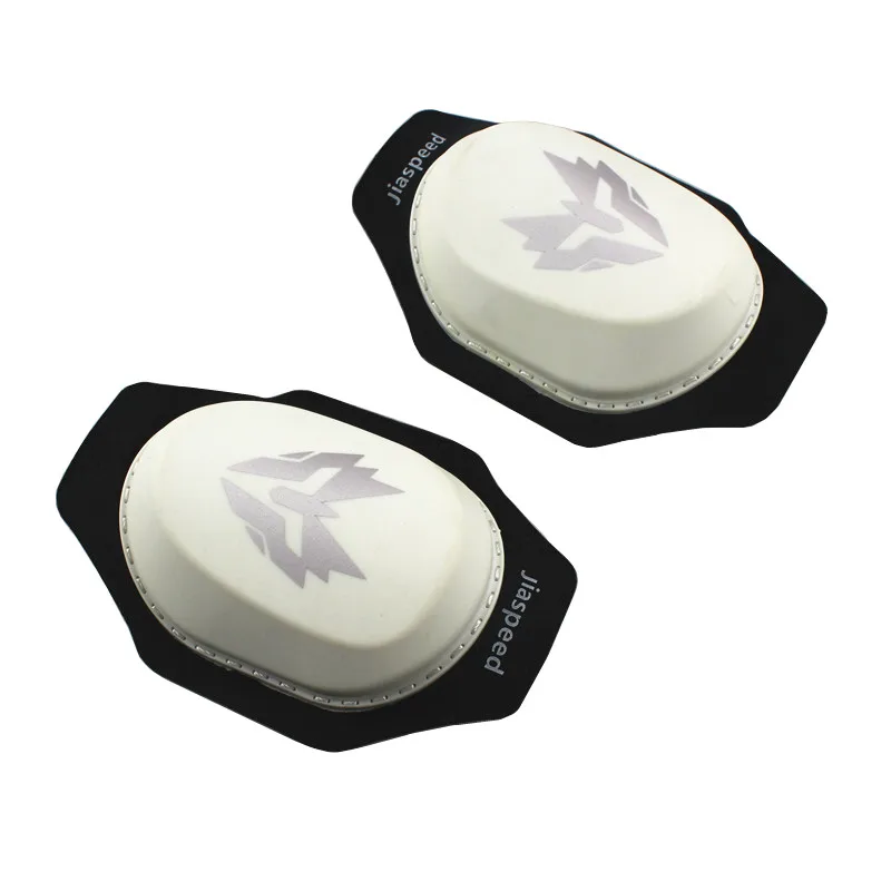 Универсальное белое Защитное снаряжение для мотогонок наколенники слайдеры