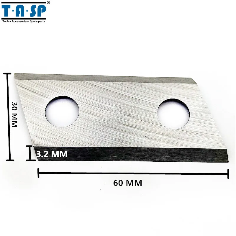 TASP 2 шт. садовый Шредер лезвие Chipper Набор ножей с винтами Fit Eco McCulloch Sturm Einhell Wolf