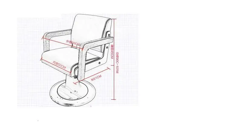 Belleza Fauteuil Stoel мебель для макияжа Schoonheidssalon De Barbeiro Mueble Salon Silla Barbershop Cadeira Shop парикмахерское кресло