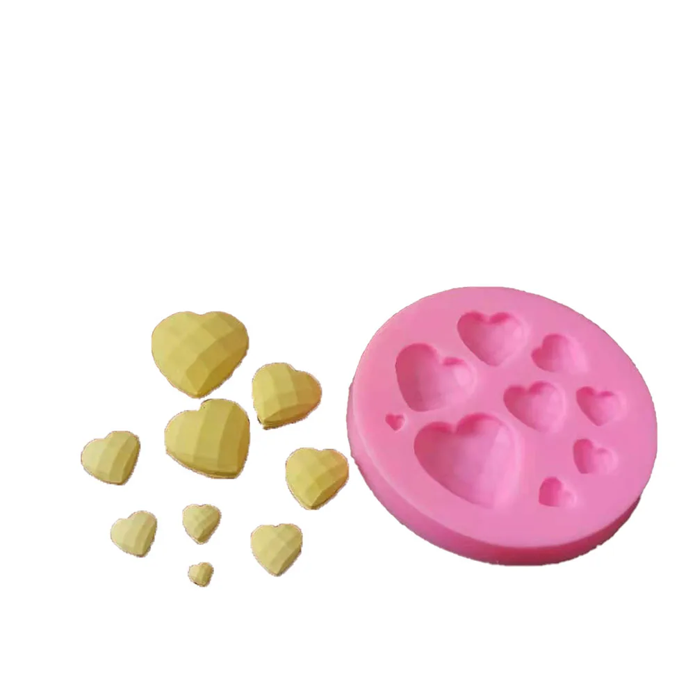 Силиконовая форма в форме сердца для свадьбы инструменты украшения торта