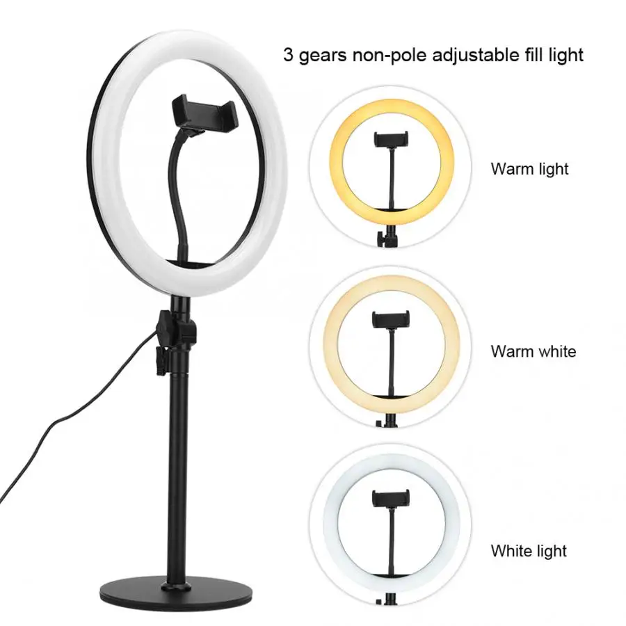 Светодиодная лампа кольцо для стриминга в реальном времени|Принадлежности