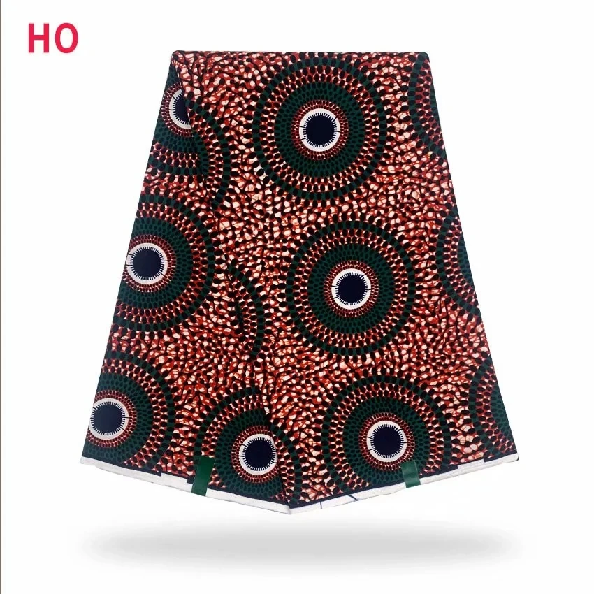 

Veritable Original African Wax Prints Fabrics Sewing Material For Dress 100%Real Wax Ankara Printed Cotton Fabric By The Yard