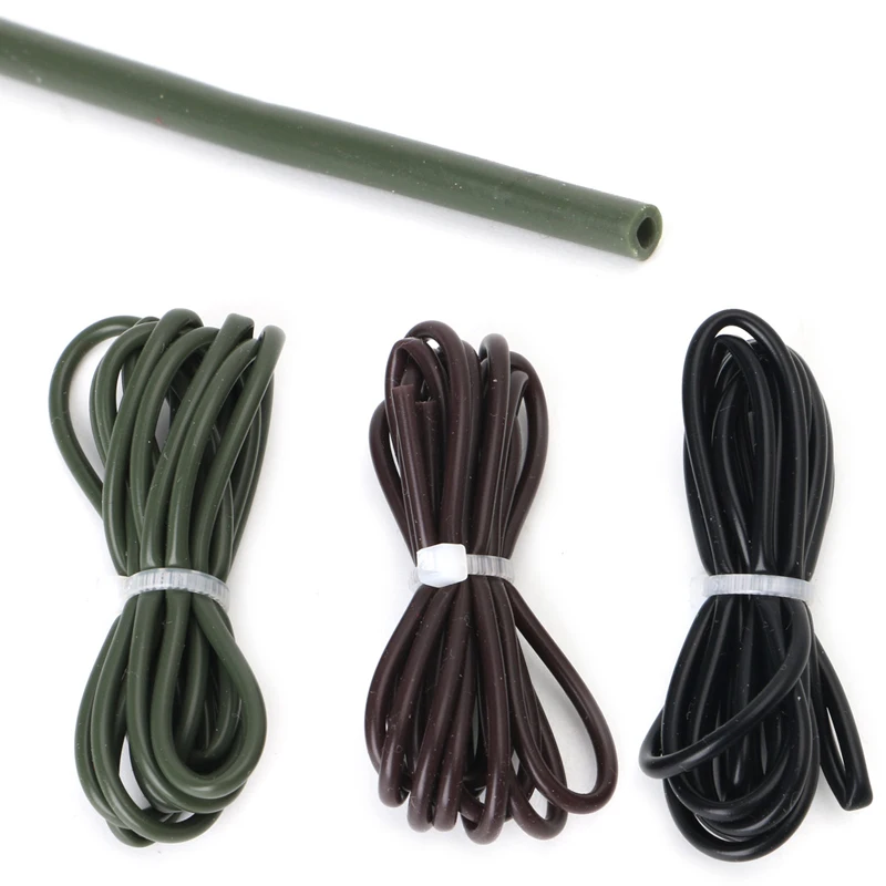 

OOTDTY Fishing Silicone Rigs Tube Sleeve Pretend Fishing Lines For Carping Accessories Pipe Sleeve