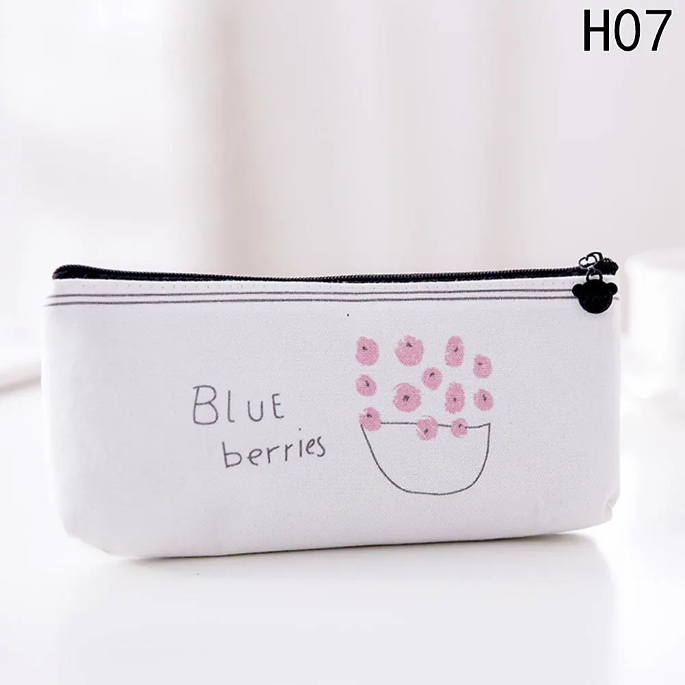 TTLIFE 1 шт./продажа чехол для карандашей с белыми фруктами блестящие пеналы из