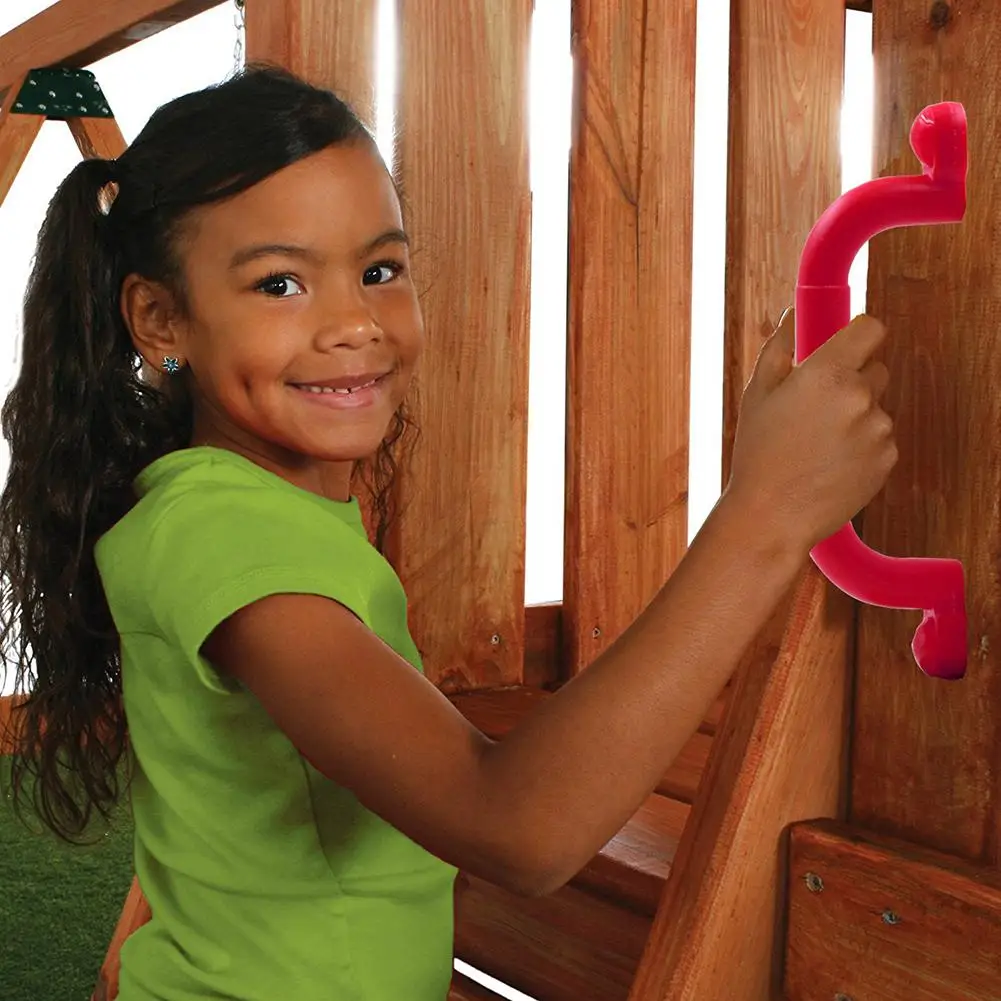 1 пара детская игровая площадка безопасная ручка нескользящая лестница поручень