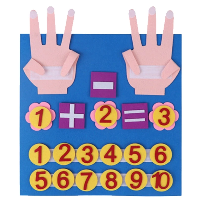 

2022 New Interactive Puzzle Addition Calculation Play Toy Felt Creative Children’s Gift