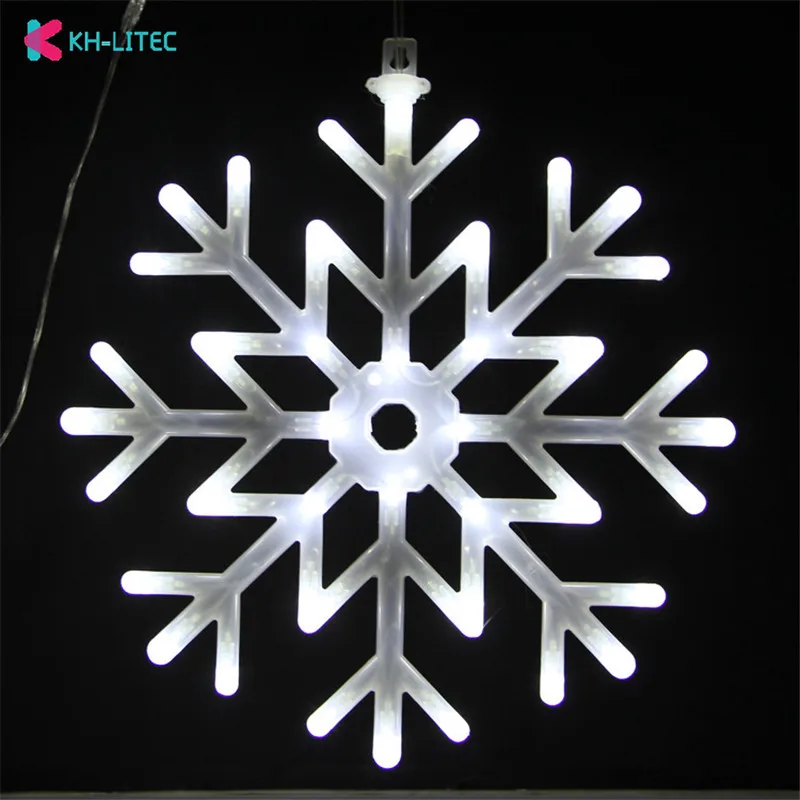 

СВЕТОДИОДНАЯ Гирлянда в виде снежинки, 40 см, Рождественское украшение для дома, подарок Санта-Клаусу, с новым годом 2021