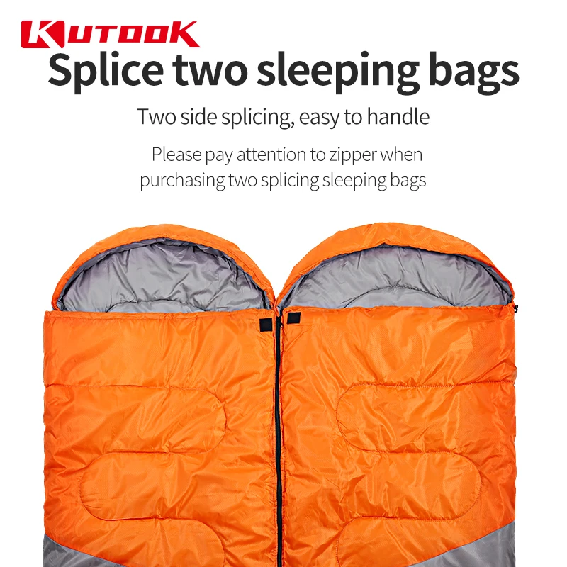 Утепленный спальный мешок для занятий спортом на открытом воздухе|Спальные