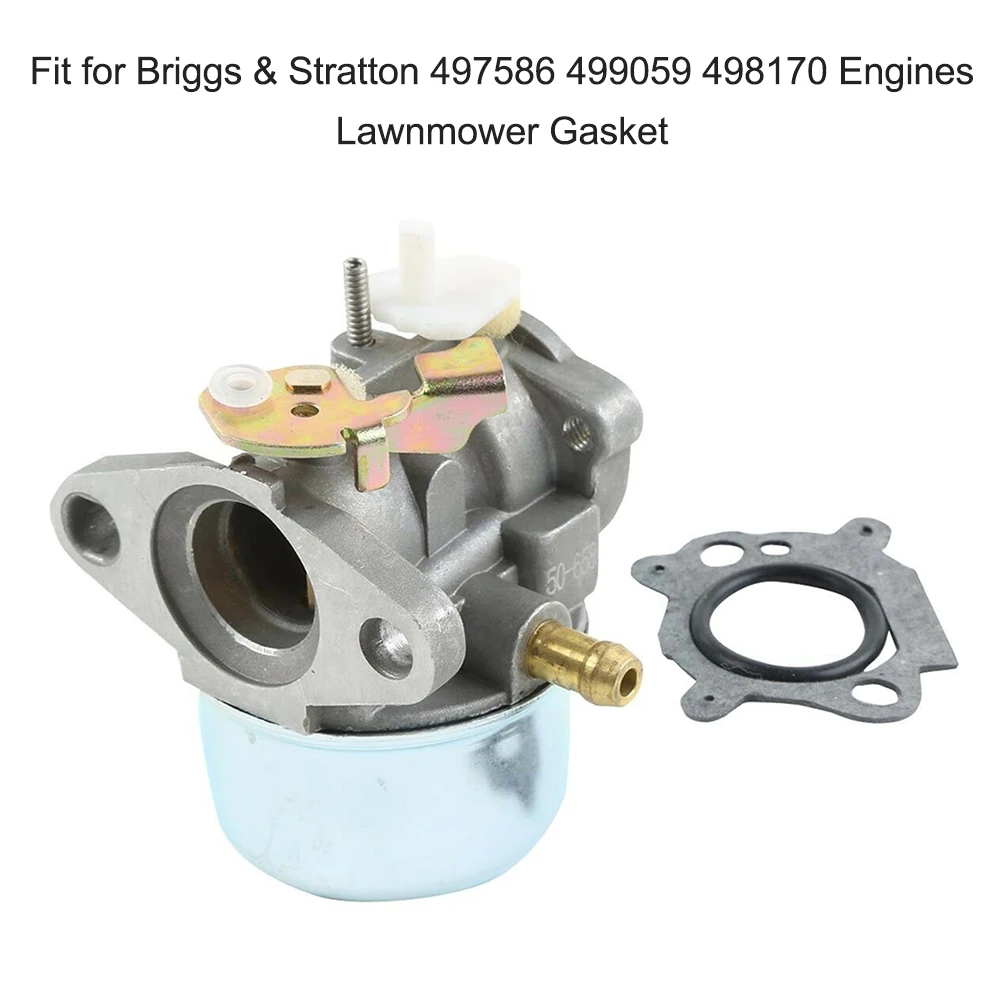 Новый Карбюратор ПОДХОДИТ ДЛЯ Briggs & Stratton 497586 499059 498170 прокладка