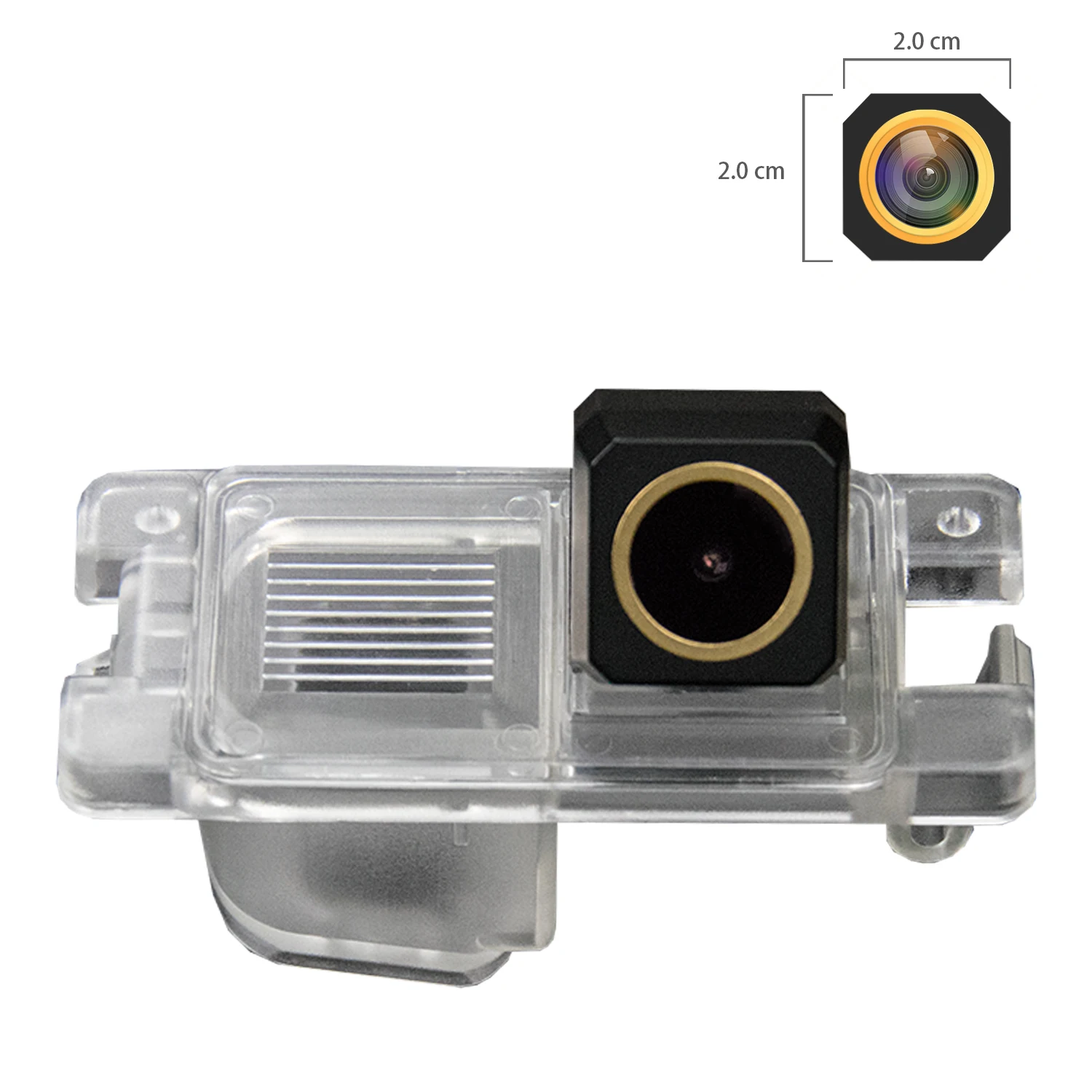 

Misayaee Golden HD 1280x720P Car Rear View Parking Backup Camera for Mitsubishi Triton L200 Hunter Sportero Strada MK3