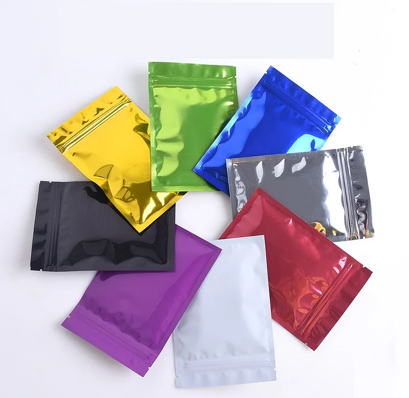 Food Bag Foil Aluminum Bag in Color Pouch Grip Mylar-Bag