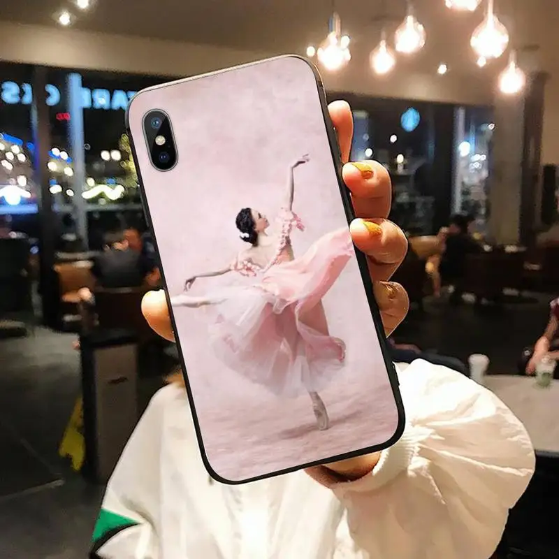 

Ballerina Dance Ballet Girl Shoes high quality Phone Case funda for iPhone 11 12 pro XS MAX 8 7 6 6S Plus X 5S SE 2020 XR