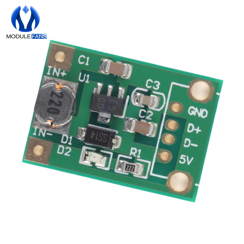 5 шт. повышающий преобразователь для Arduino с 1-5 в до В 500 мА 600 макс. | Электронные