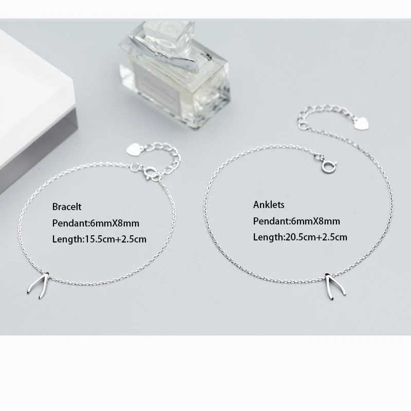 Браслеты-анклеты женские из серебра 100% пробы 15 см 20 | Украшения и аксессуары