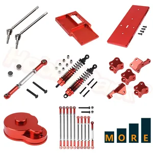 Обновленные детали из металлического алюминиевого сплава для 110 RC Crawler FTX5579 FTX OUTBACK запчасти RGT 86100 86110 аксессуары красный