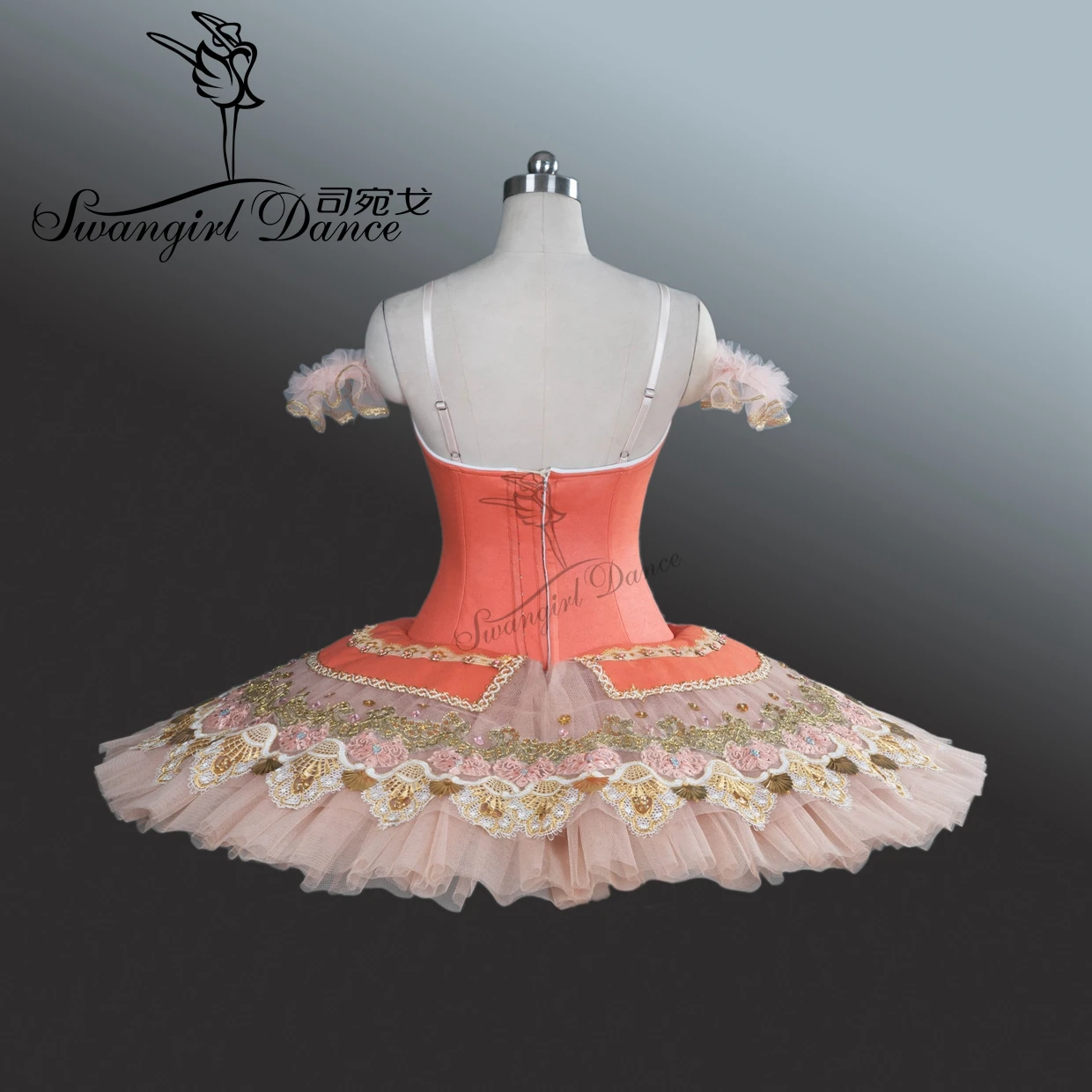 Высококачественные грубые розовые профессиональные балетные пачки для