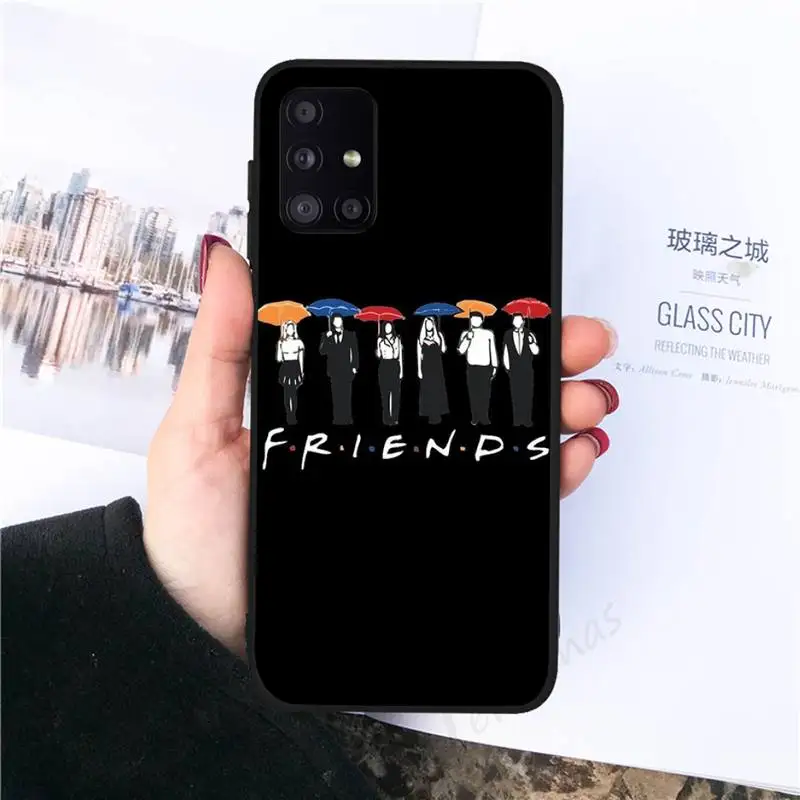 

friends tv show Phone Case black For Samsung galaxy S 21 20 10 8 A 51 71 50 21s 70 40 20 20e note 10 plus Ultra 5g fe
