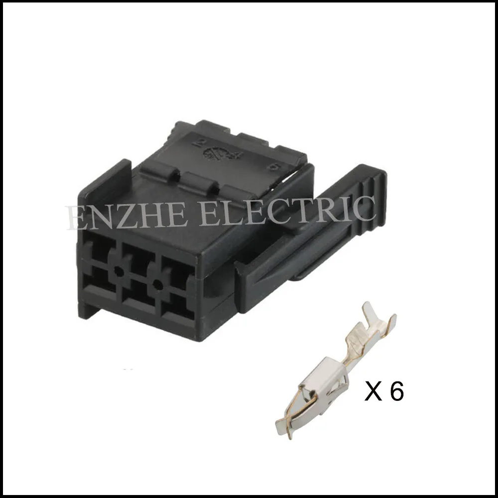 

929504-2 провода женский разъем кабеля 6 pin разъем автомобильной Вилки гнездо включают в себя терминал уплотнения DJ7061B-2.8-21