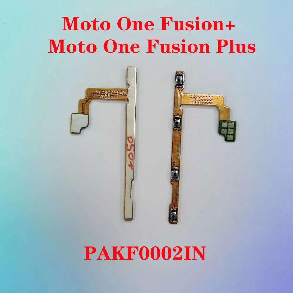 

For Motorola One Fusion+ PAKF0002IN button strip Power Volume Up/Down Flex Cable