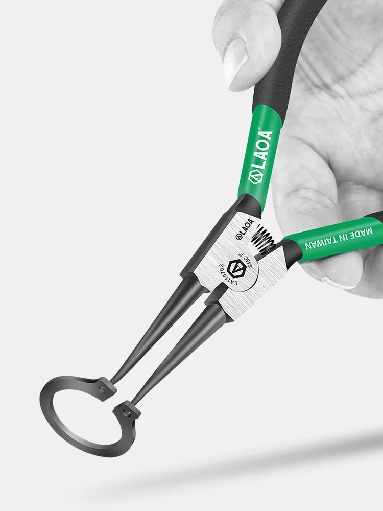 LAOA внутренние и внешний стопорный плоскогубцы с пружиной большие 7/9/12 дюйма