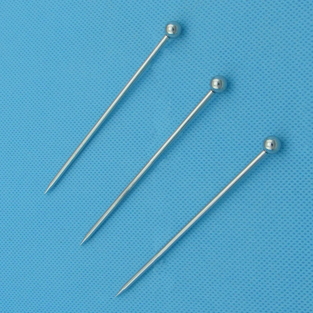 

12PCS Stainless Steel Cocktail Picks Fruit Sticks Toothpicks for Party Bar