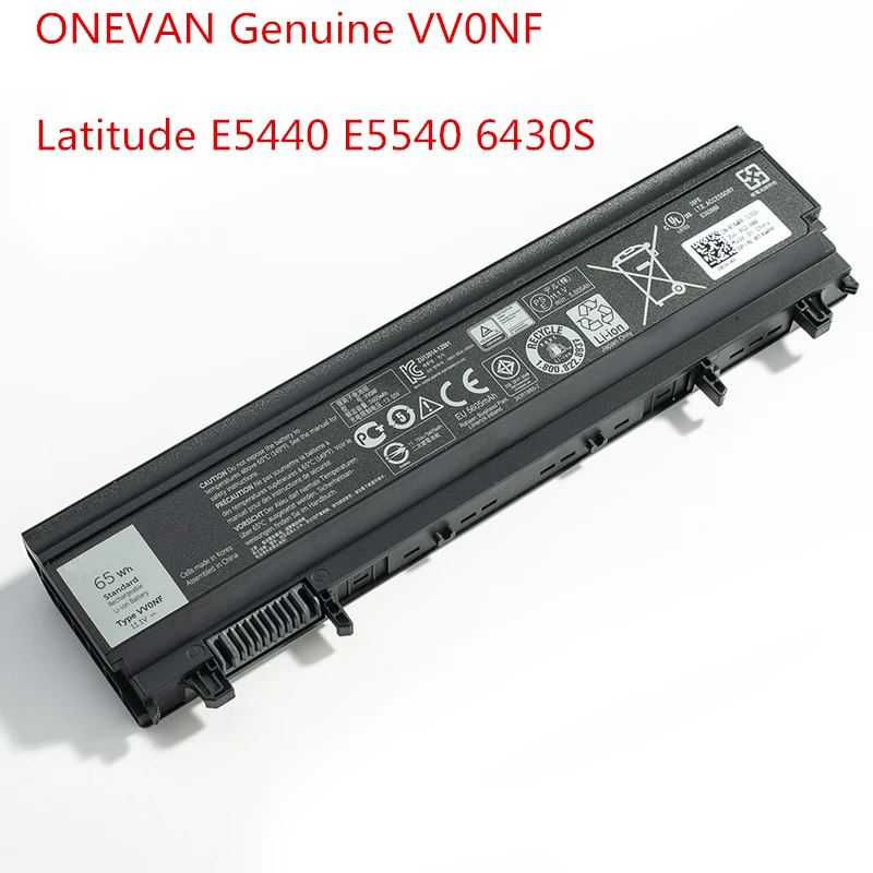 

ONEVAN Оригинальный Новый VV0NF Аккумулятор для ноутбука DELL Latitude E5440 E5540 серии VJXMC N5YH9 0K8HC 7W6K0 FT6D9 High Capcity