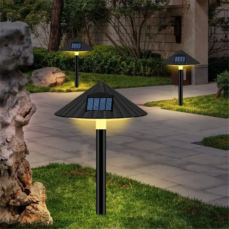 

LED Solar Garden Lights Outdoor Solar Powered Lamp Lantern Waterproof Landscape Lighting For Pathway Yard Lawn Decoration